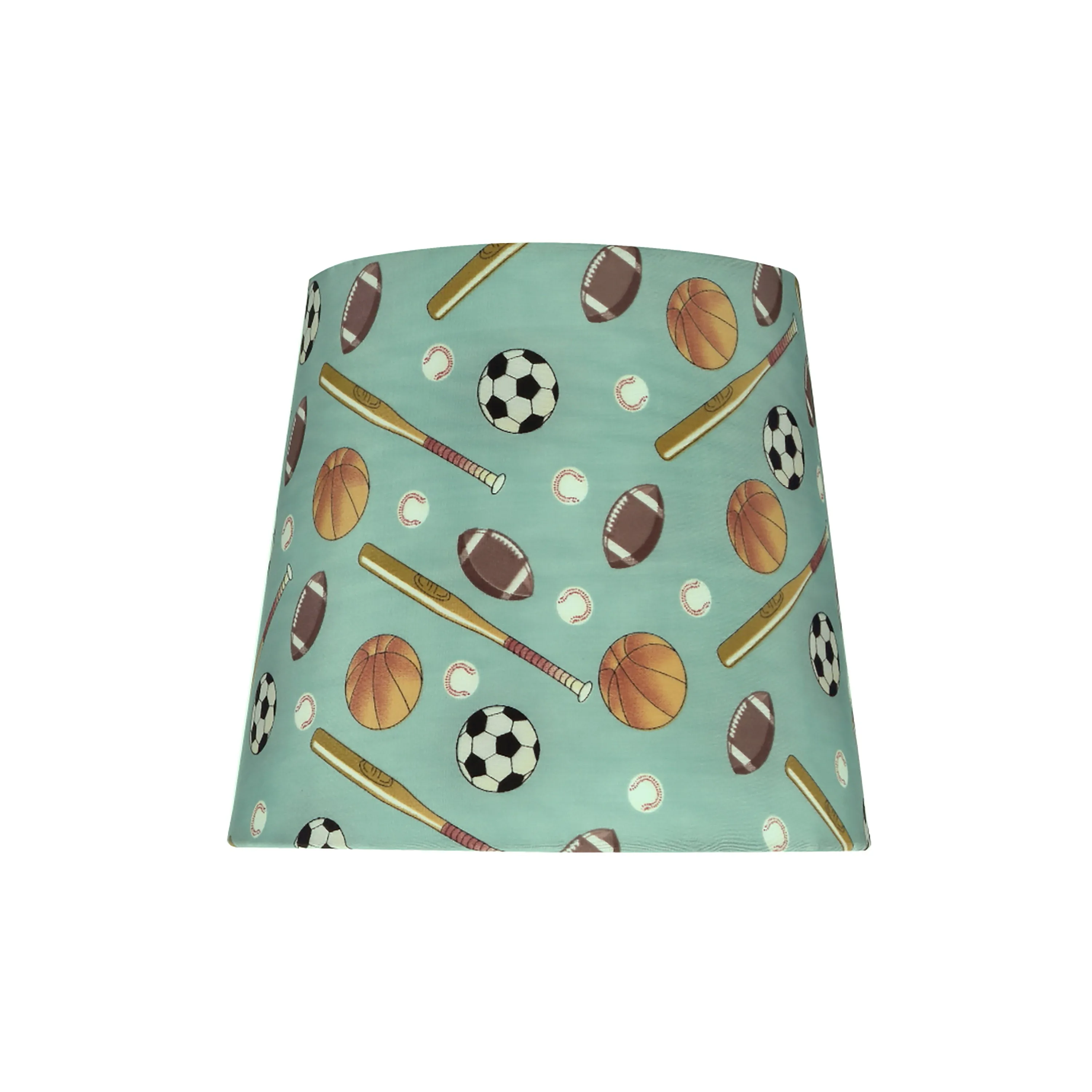 # 58776 Transitional Hardback Empire Shape UNO Construction Lamp Shade in Blue, 9" Wide (7" x 9" x 8")