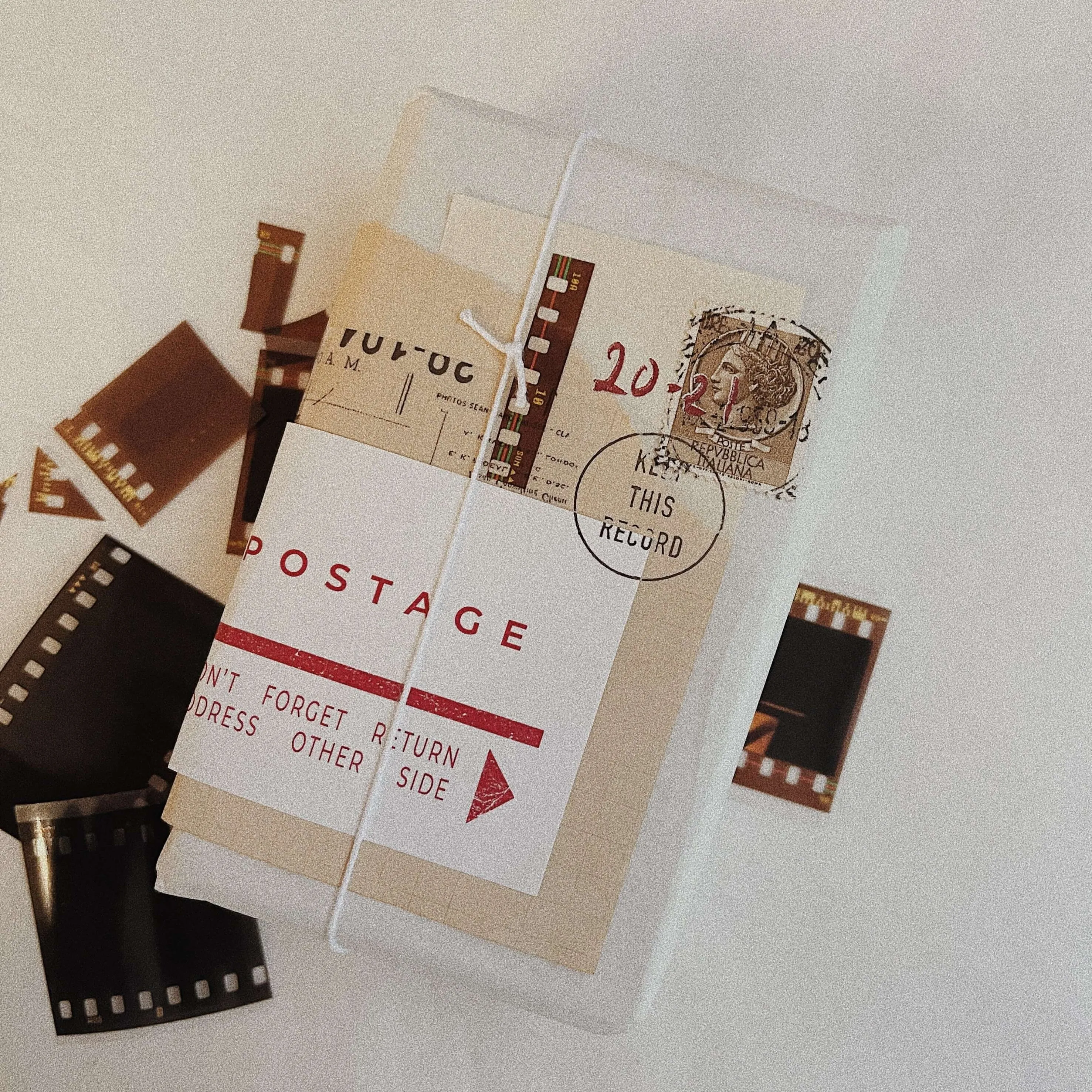 35mm Film Processing Memo Pad