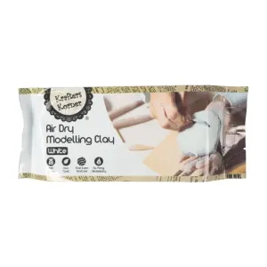 500g Modelling Clay - White