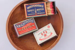 Antique Matchboxes