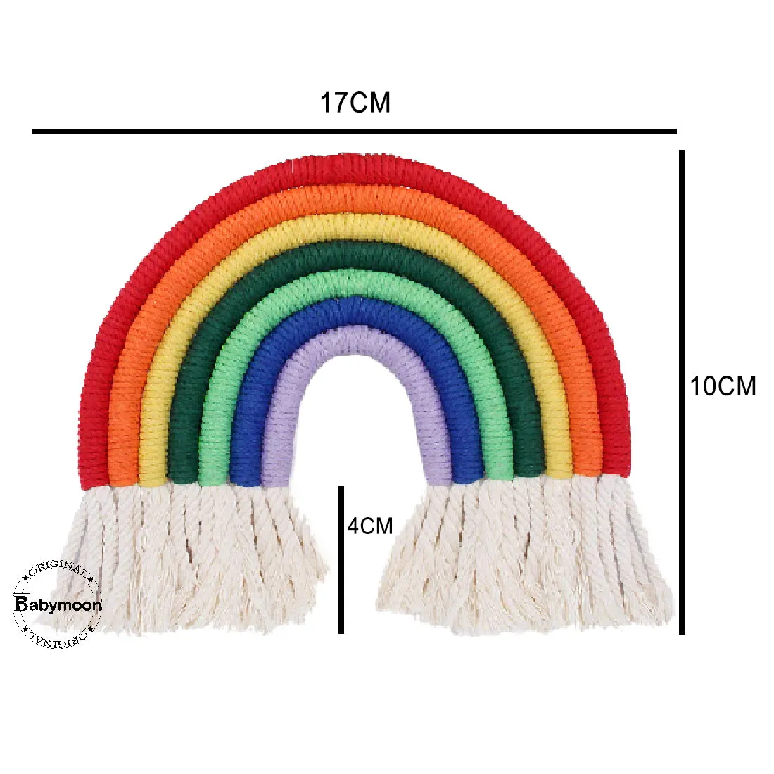 Babymoon Macrame | Wall Hanging | Rainbow Baby Photography Accessories Kids Photoshoot Props