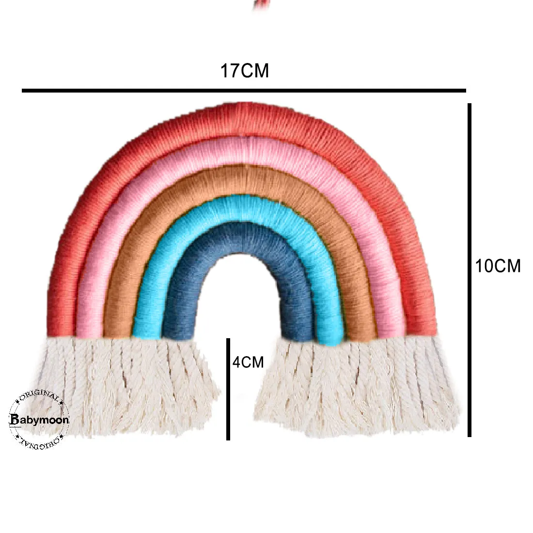 Babymoon Macrame | Wall Hanging | Rainbow Baby Photography Accessories Kids Photoshoot Props