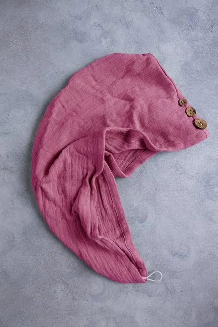 Banana double cloth hair towel