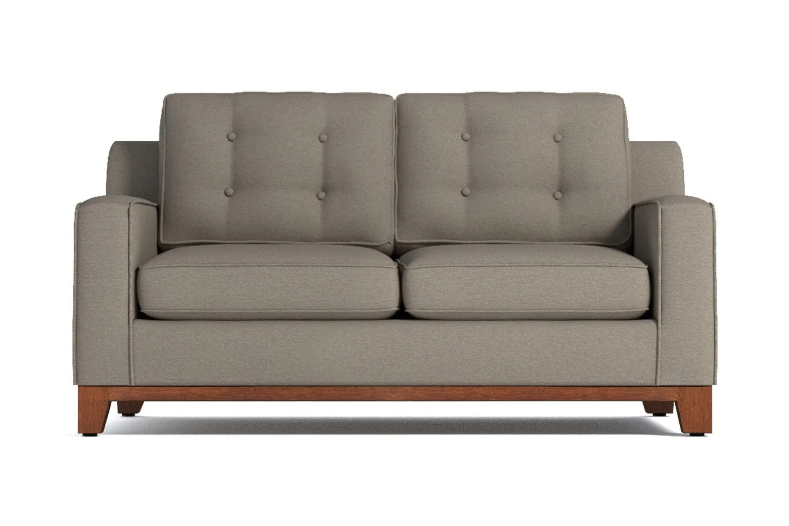 Brentwood Loveseat :: Leg Finish: Pecan / Size: Loveseat Size - 62"w