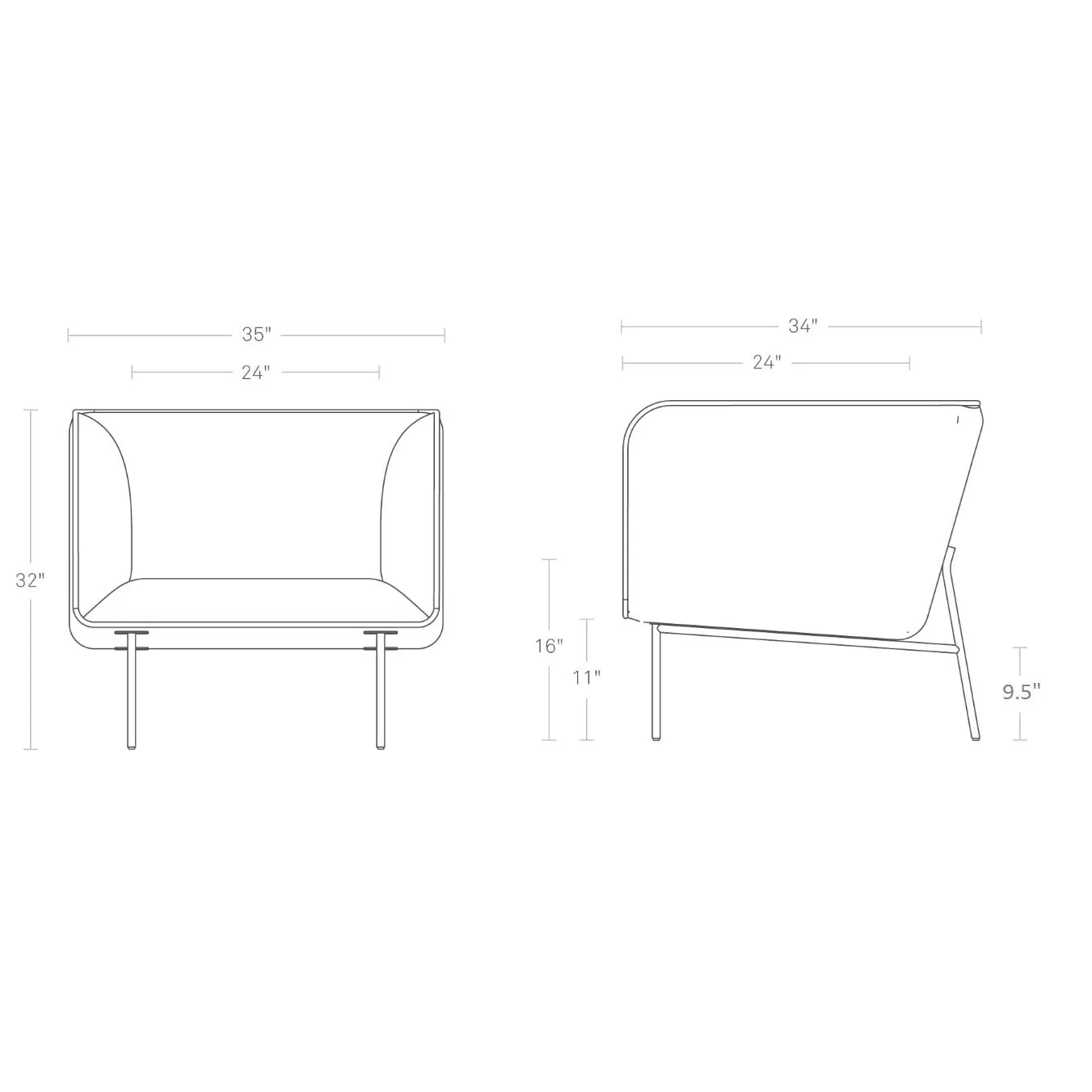 Dandy Lounge Chair