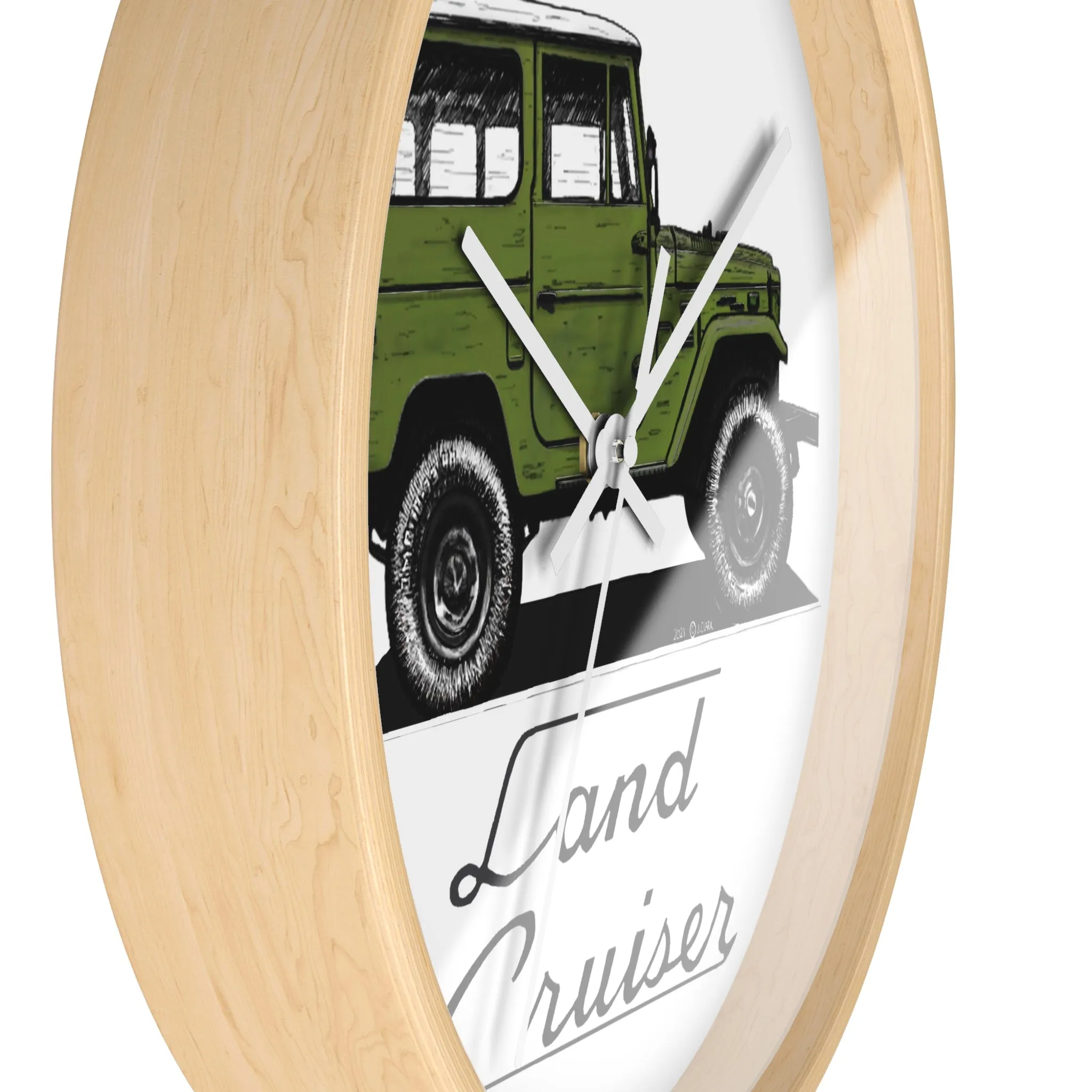 FJ40 Land Cruiser Wall Clock - Reefmonkey Artist Jesse Clark