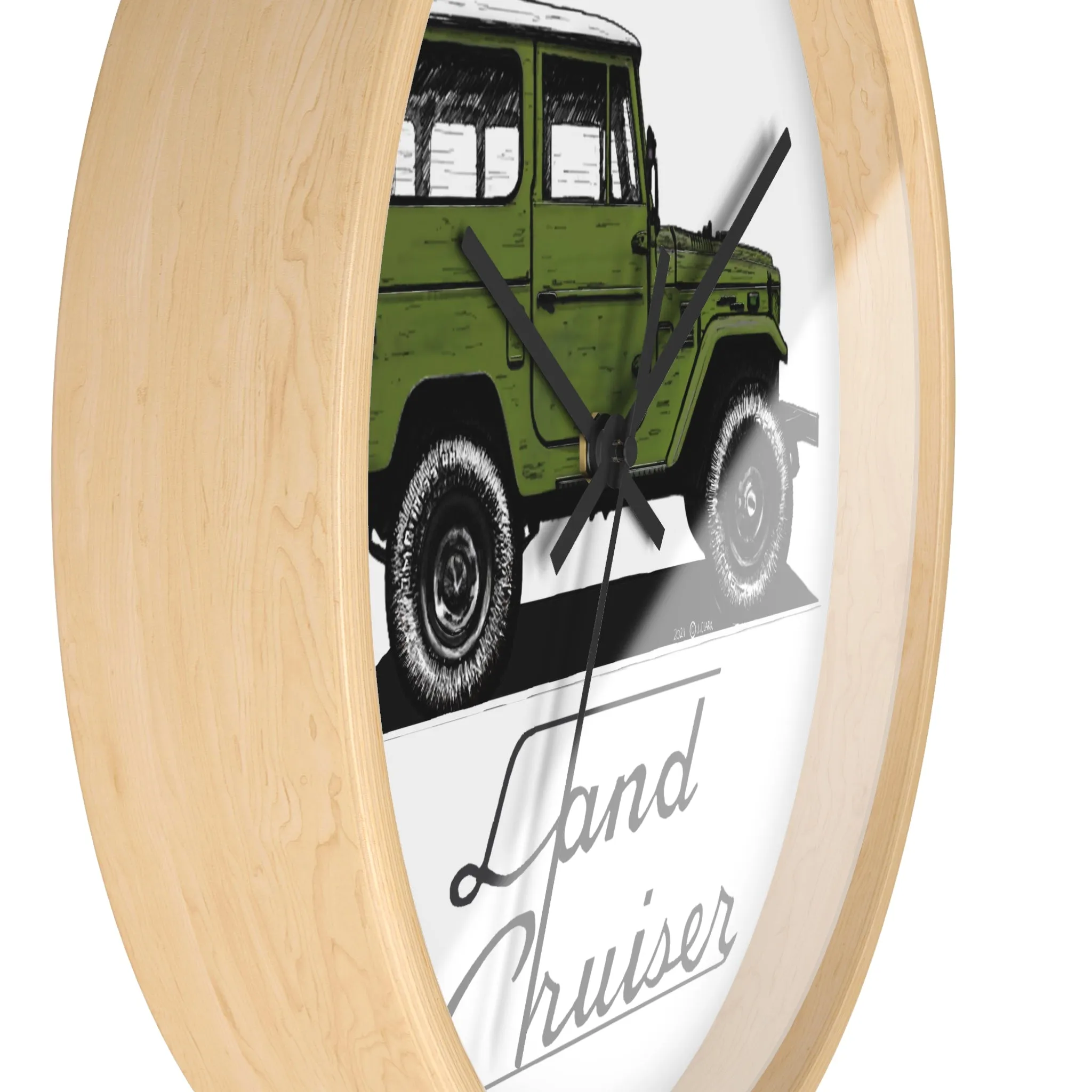 FJ40 Land Cruiser Wall Clock - Reefmonkey Artist Jesse Clark