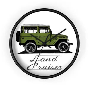 FJ40 Land Cruiser Wall Clock - Reefmonkey Artist Jesse Clark