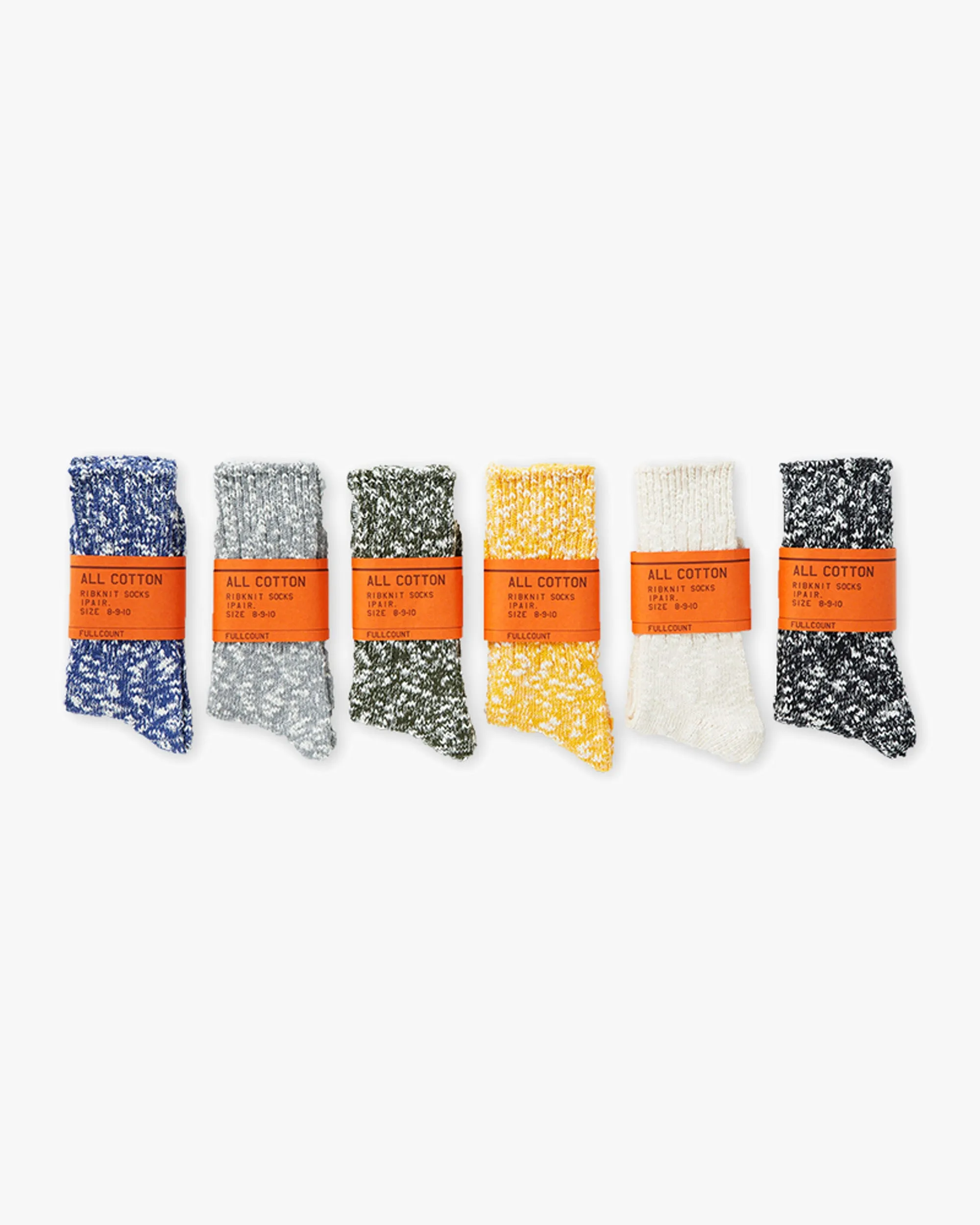 Fullcount 6110-2 Mix Socks - Beige