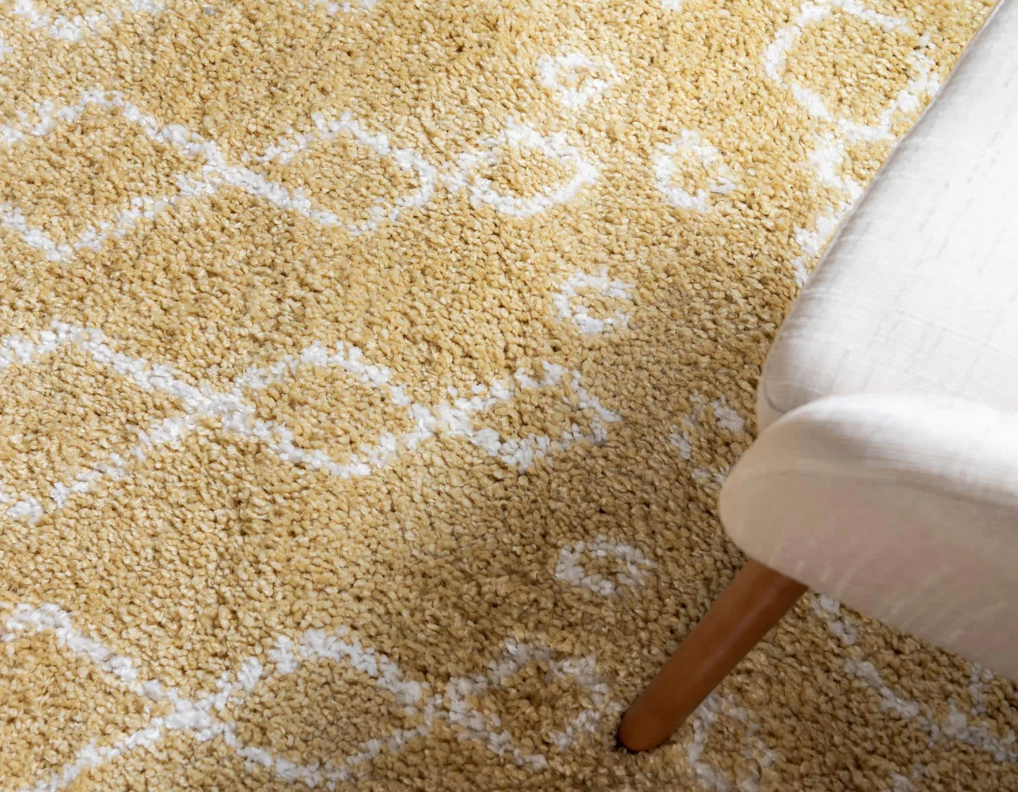 Geometric Rabat Shag Rug