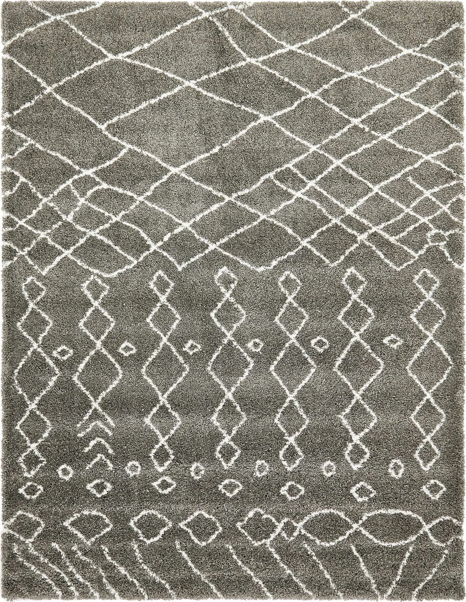 Geometric Rabat Shag Rug