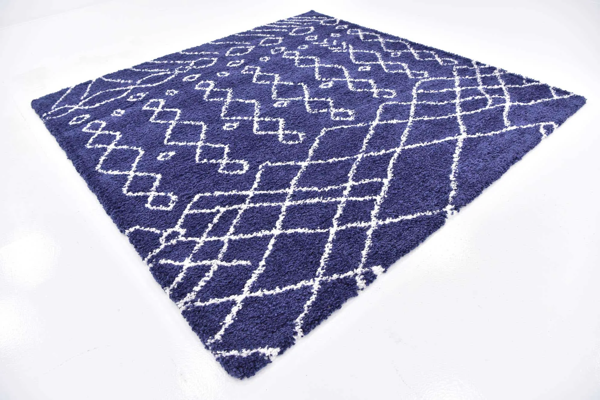 Geometric Rabat Shag Rug