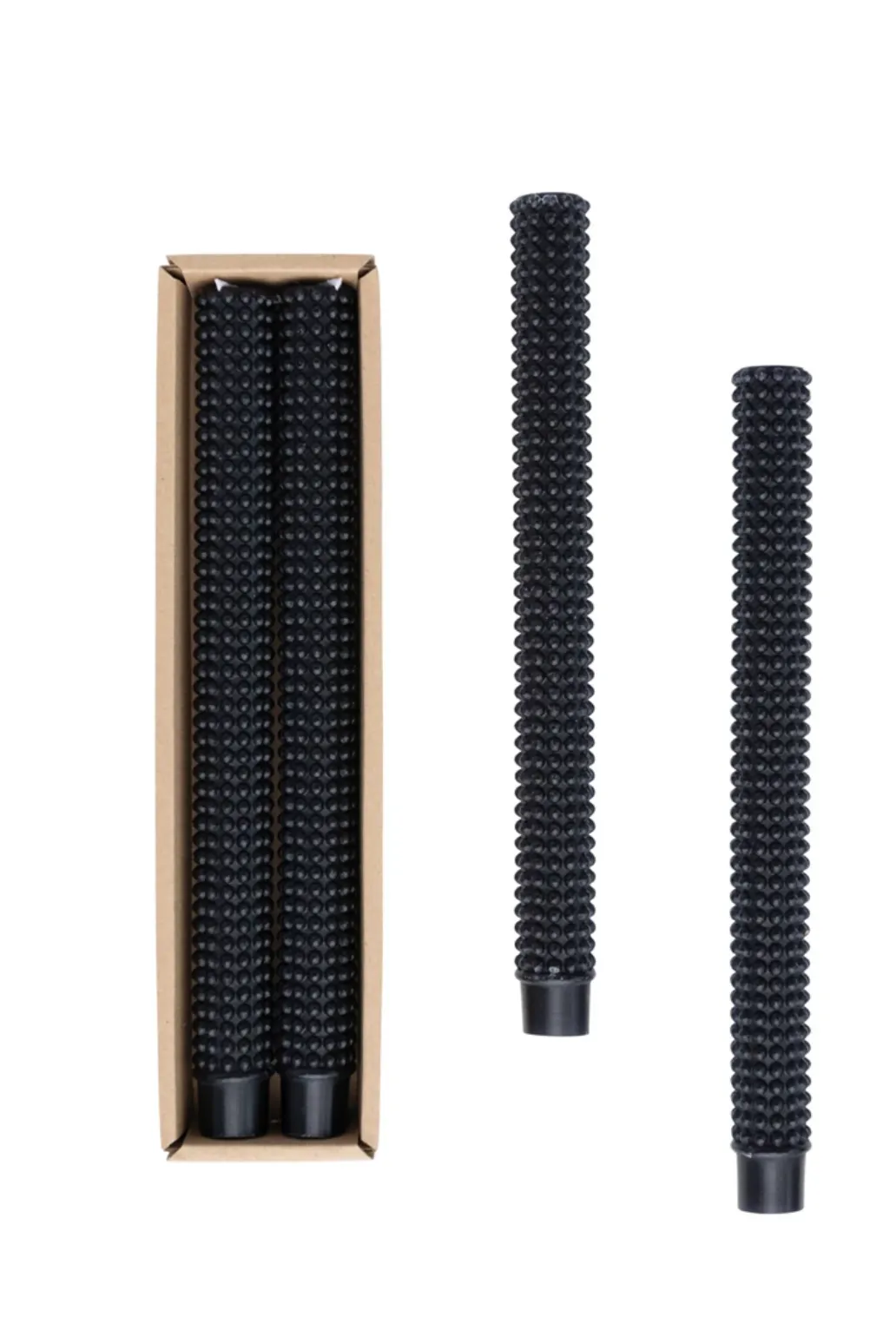 Hobnail Taper Candles - Set of 2