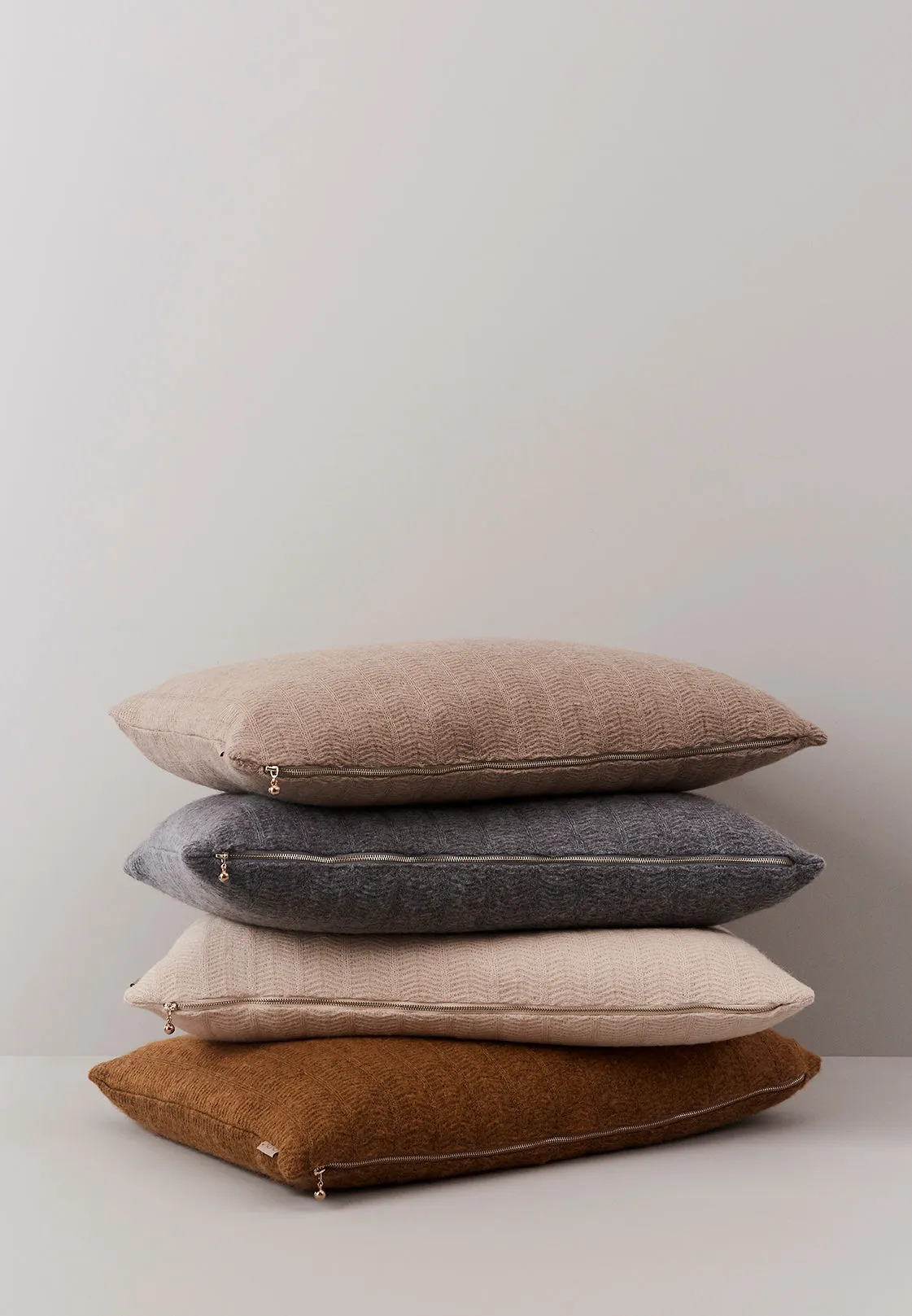 Kata Cushion - Grey Melange