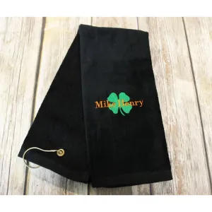 Luck of the Irish Golf Towels