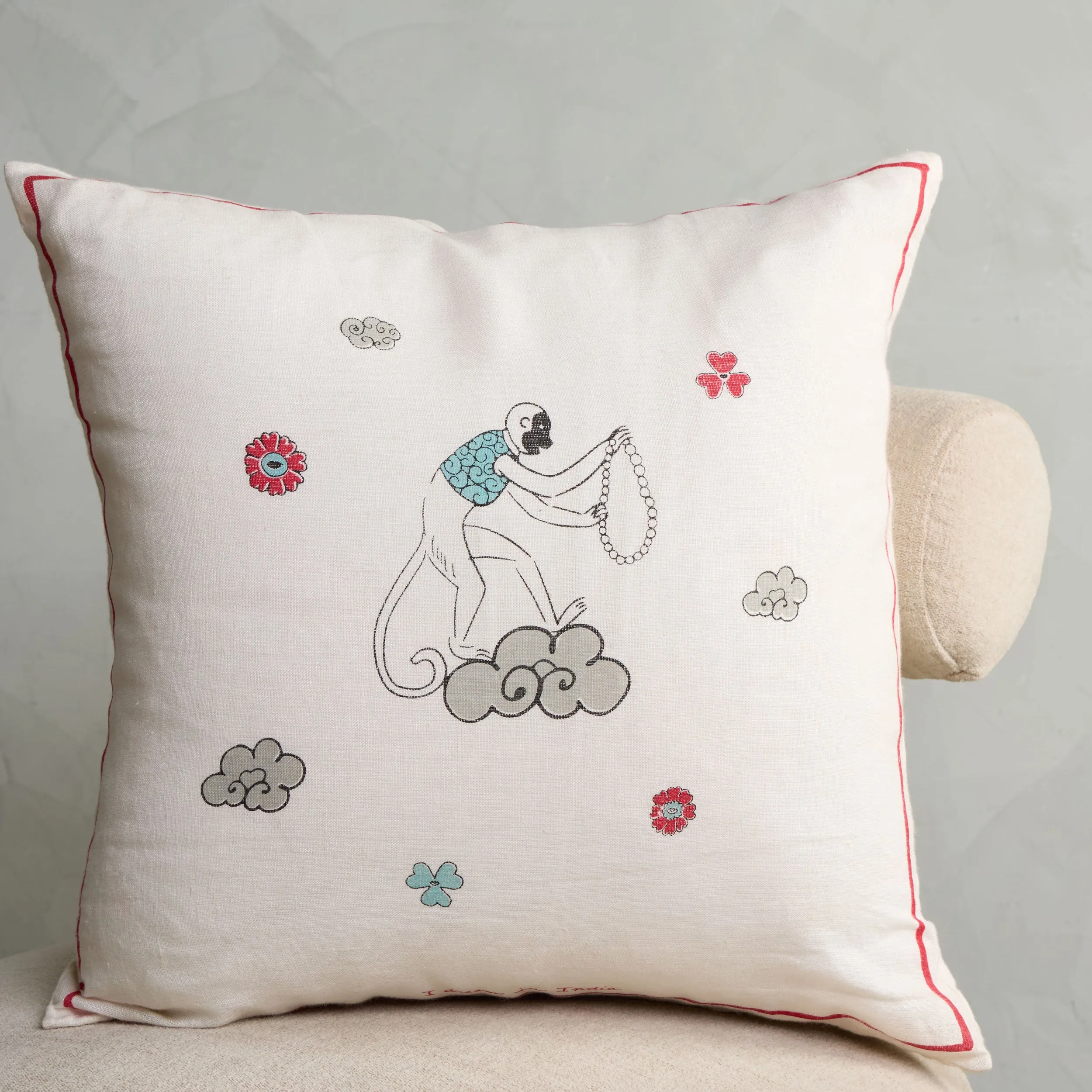 Monkey and a Pearl Cushion