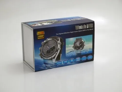 Night Vision Spy Camera Watch w/8GB Memory