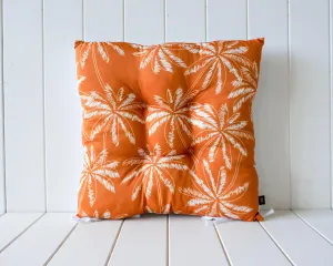 Palms Outdoor Chair Pad - Rust