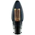 TCP 2W B22/BC LED Classic Smoked Etched Bulb Candlelight