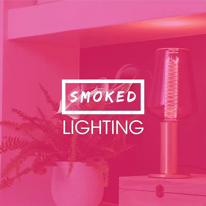 TCP 2W B22/BC LED Classic Smoked Etched Bulb Candlelight