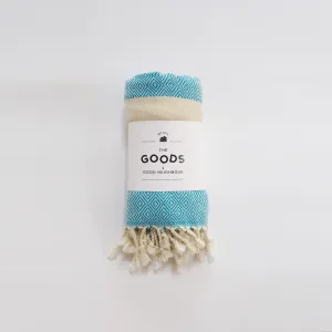 Turkish Towel (Turquoise)