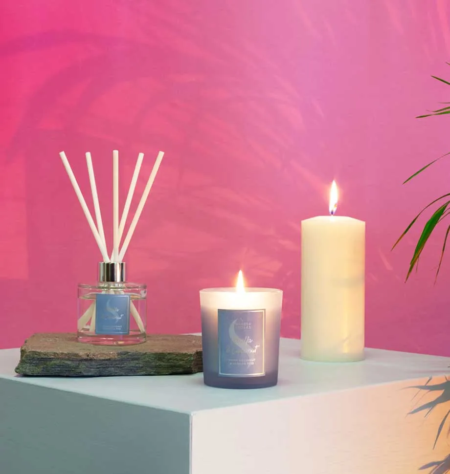 Vanilla and Coconut Tealights
