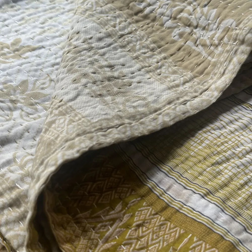 Vintage Sari Double Bedcover (10JF01)
