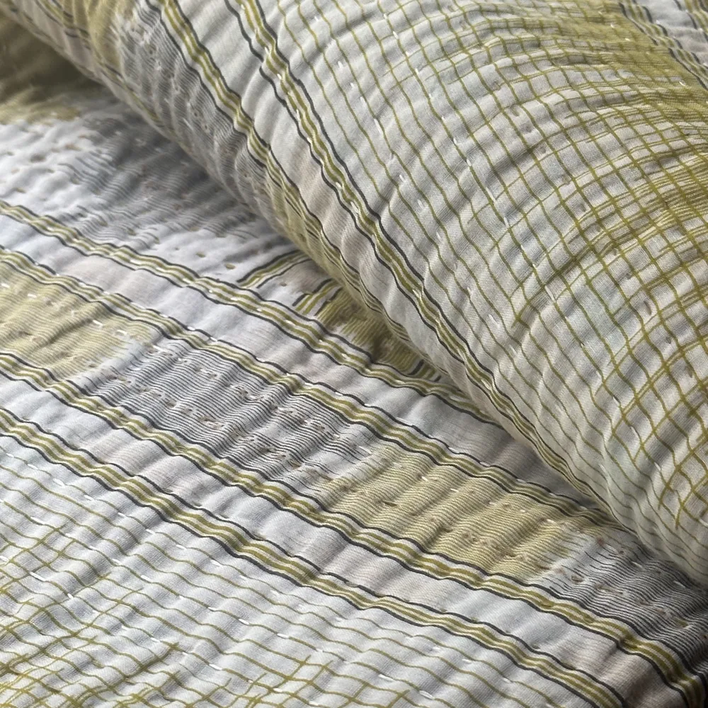 Vintage Sari Double Bedcover (10JF01)